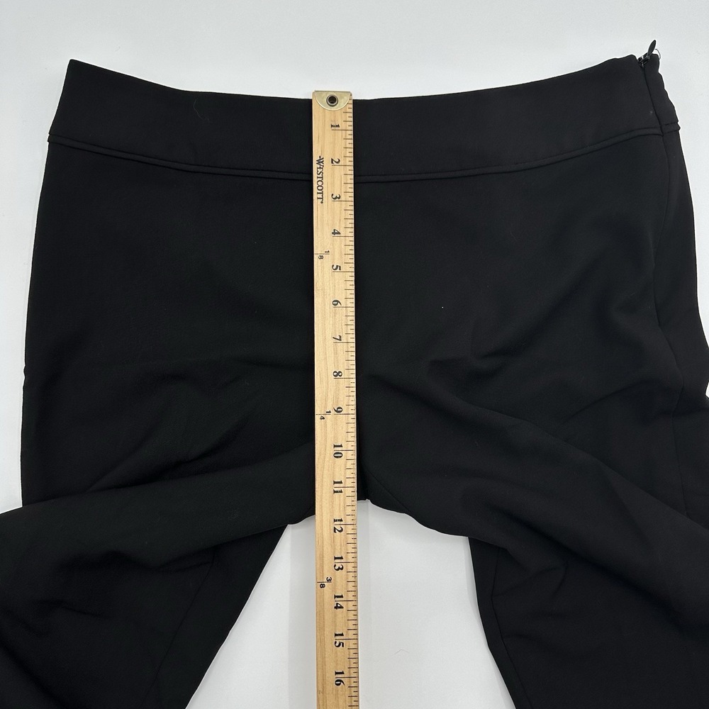Liz Claiborne Career Classic Straight Leg Slimming‎ Black Pants Women's 10 NWT - Picture 8 of 13